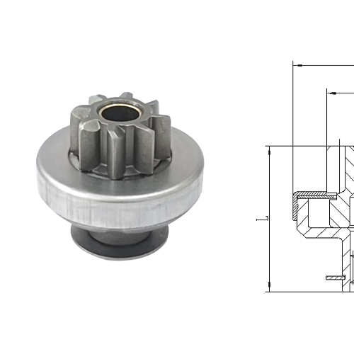 GL0371 STARTER DRIVE Gear Tip Diam 27.6