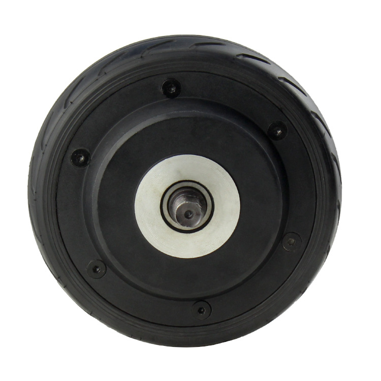 5-inch dual-axis skateboard brushless sensor-equipped hub motor high-power DC