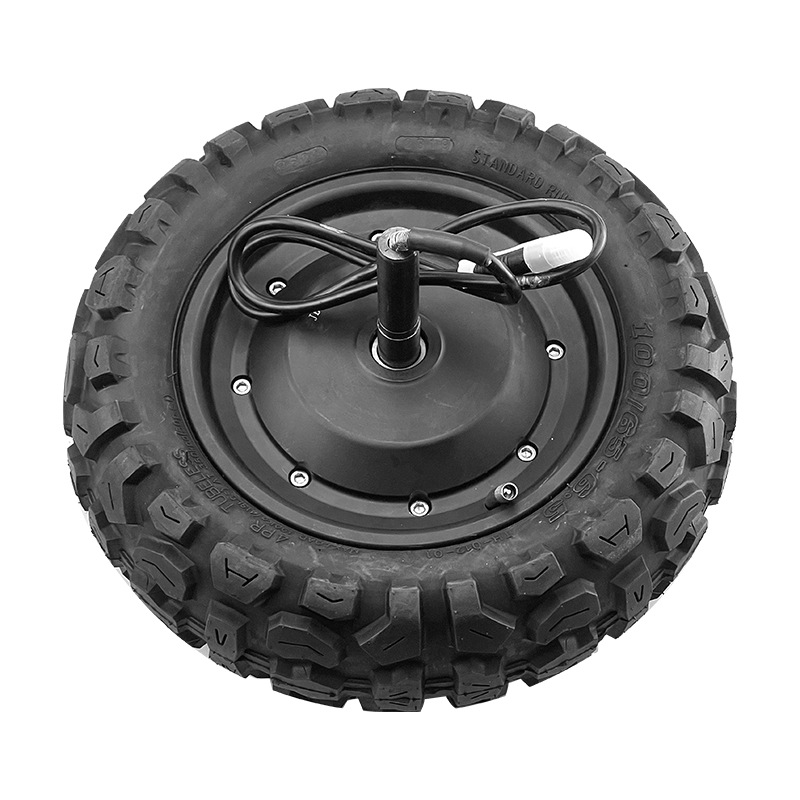 10.5-inch single-sided output shaft brushless hub motor balance bike 350w