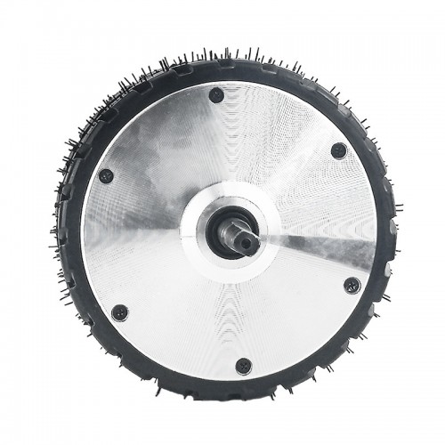 7-inch 48V 350W Dual-Axis DC Brushless Hub Motor with Threaded Flat Tirepicture2