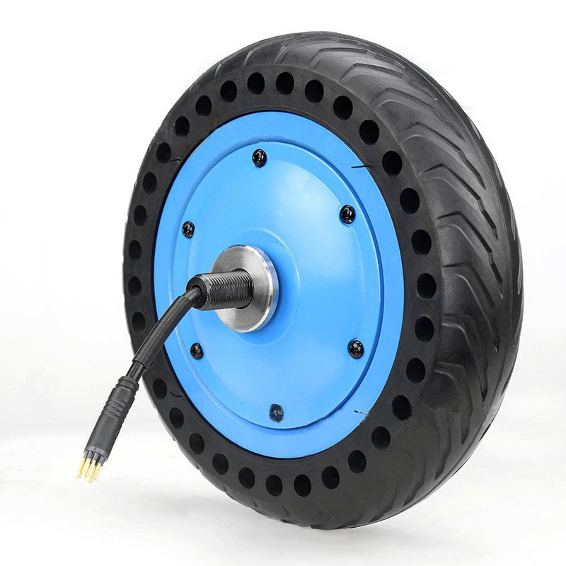9-inch single-axis threaded high-torque brushless DC hub motor