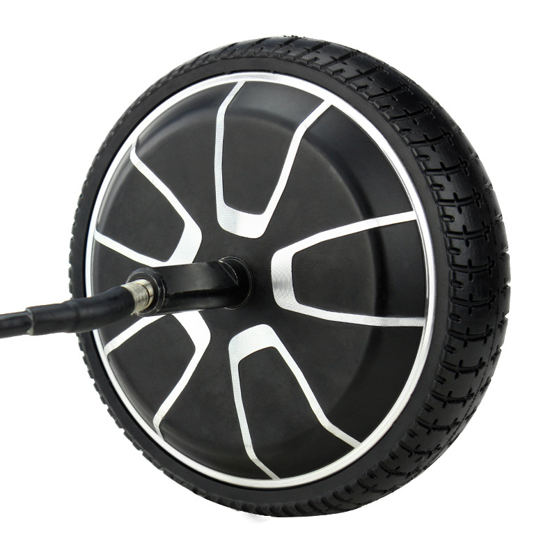 Single-axis DC high-power brushed hub motor