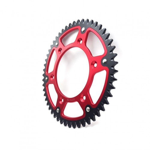 Motorcycle Dirt Bike CRF250R CRF450R Steel Aluminum Alloy Dual Rear Sprocket 520 51T 52T for HONDApicture4