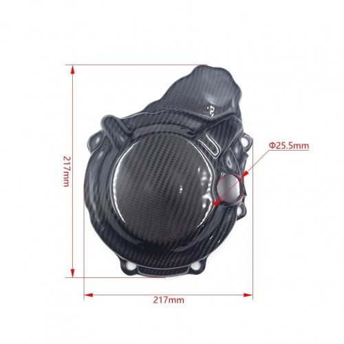 Motorcycle Engine Carbon Fiber Generator Ignition Cover Guard for HONDA CRF250L CRF250RL CB300Fpicture3
