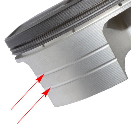 Motorcycle Engine Parts STD Cylinder Bore Size 77mm Pistons & Rings Kit for SUZUKI RMZ250picture3