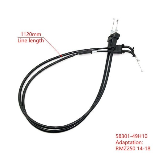 Motorcycle RMZ 250 450 RMZ250 RMZ450 Throttle Cable Line Throttle Wire for SUZUKI Dirt Bikepicture4