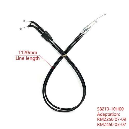 Motorcycle RMZ 250 450 RMZ250 RMZ450 Throttle Cable Line Throttle Wire for SUZUKI Dirt Bikepicture5