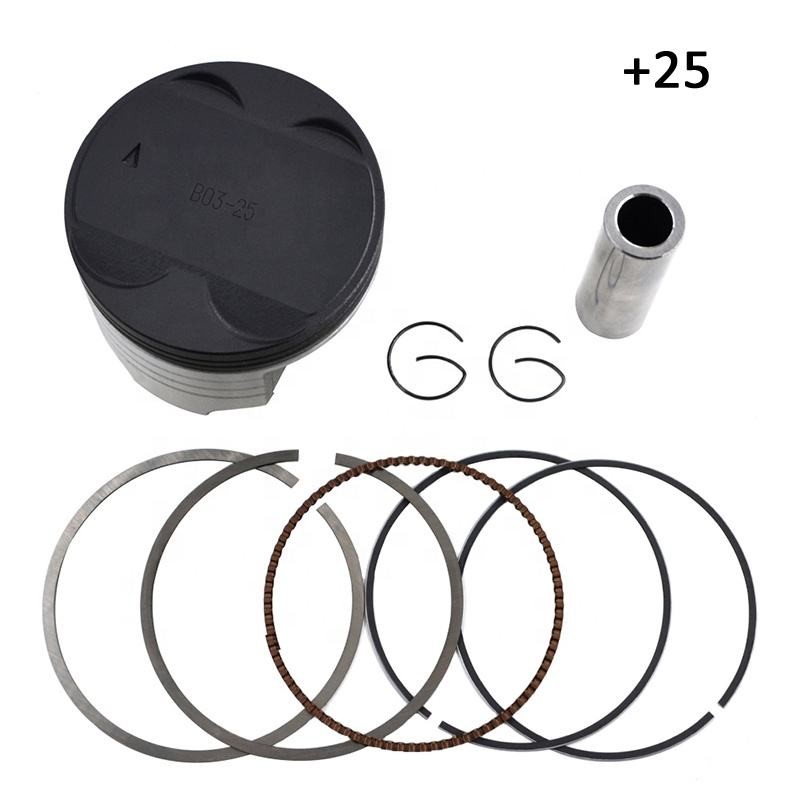 Motorcycle Engine Cylinder Bore Size 73mm-74.5mm Piston and Rings Set for SUZUKI DR250 1990-1995