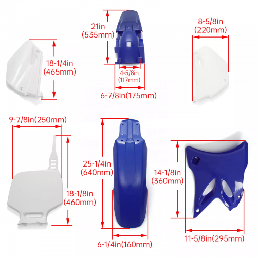 Plastics Kit Fairing Fender Bodywork Set for Yamaha YZ85 2002-2014picture7