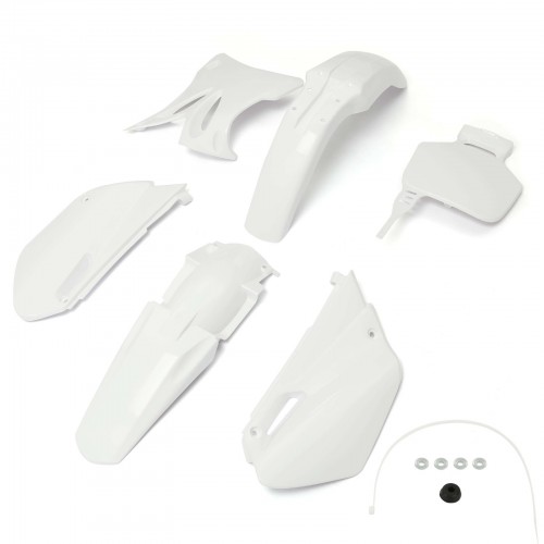 Plastics Kit White Fender Body Cover Fairing for Yamaha YZ85 2002-2014picture3