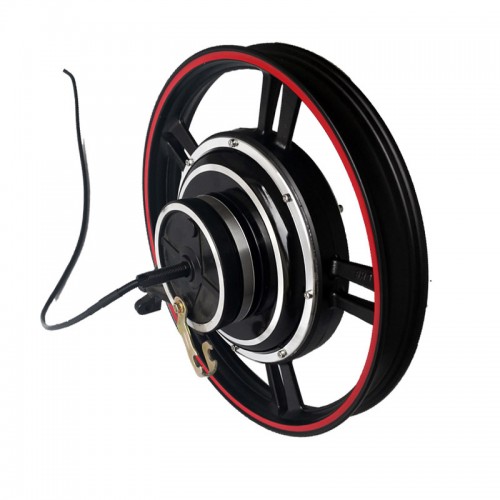 Brushless Gearless DC Motor 18-inch Fuxing Wheel Hub Drum Brake Motorpicture2