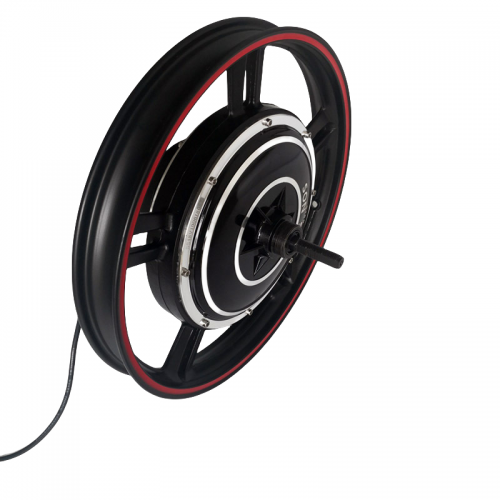 Brushless Gearless DC Motor 18-inch Fuxing Wheel Hub Drum Brake Motorpicture4