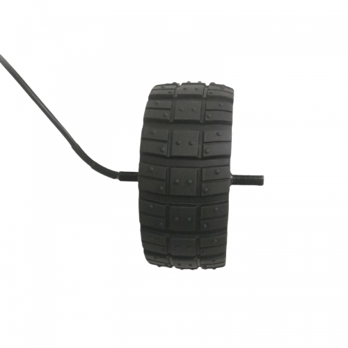 6.5-inch hub motor amusement equipment motor with non-pneumatic off-road wide tirespicture3
