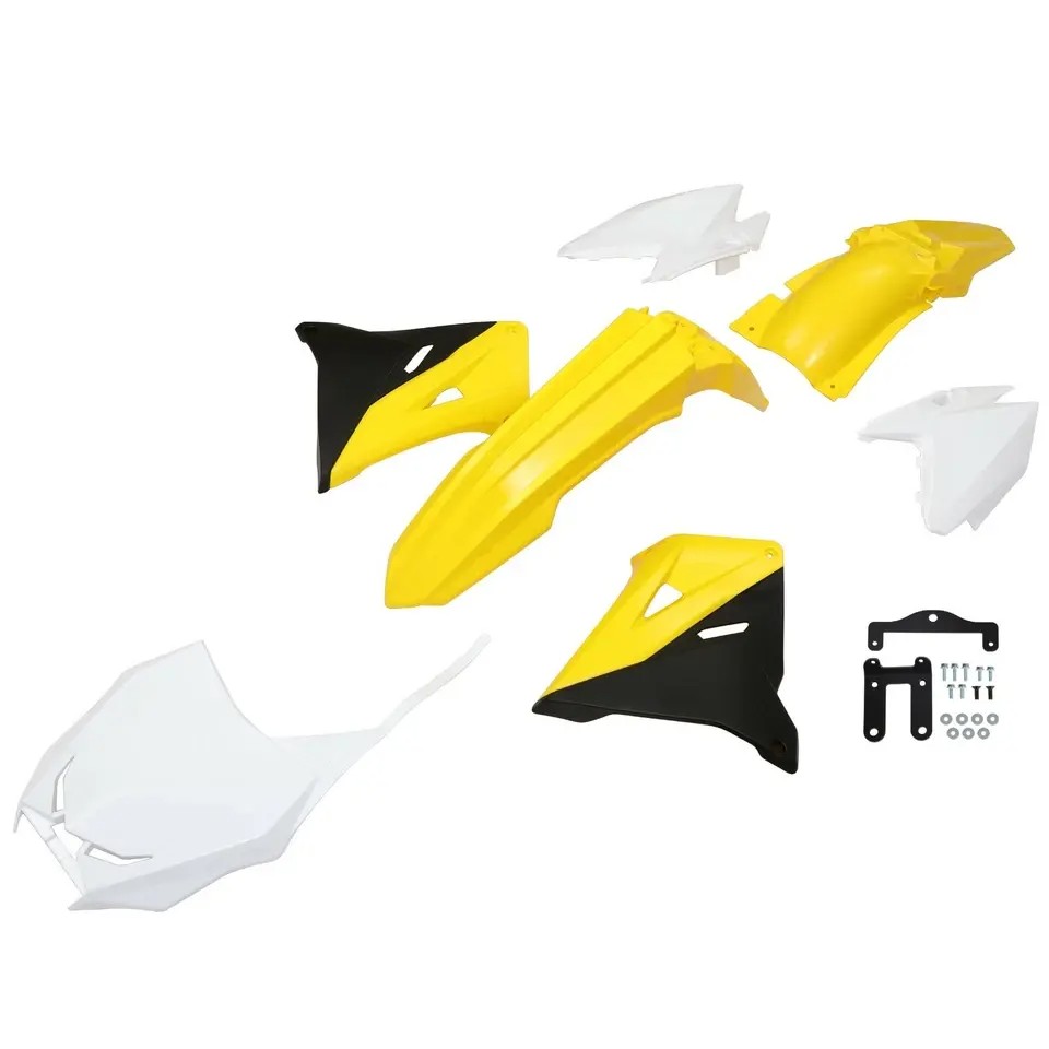 Fairing Bodywork Set Complete Plastics Kit for Suzuki RM250 RM125 2001-2008
