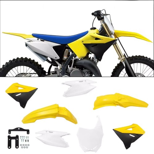 Fairing Bodywork Set Complete Plastics Kit for Suzuki RM250 RM125 2001-2008picture4