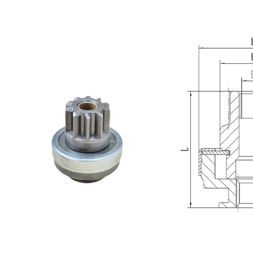 STARTER DRIVE For S00009 Gear Addendum 27.88