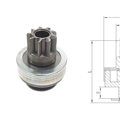 GL0399 STARTER DRIVE For CCW 9-Tooth 10-Spline Starter Systems QDY1246A