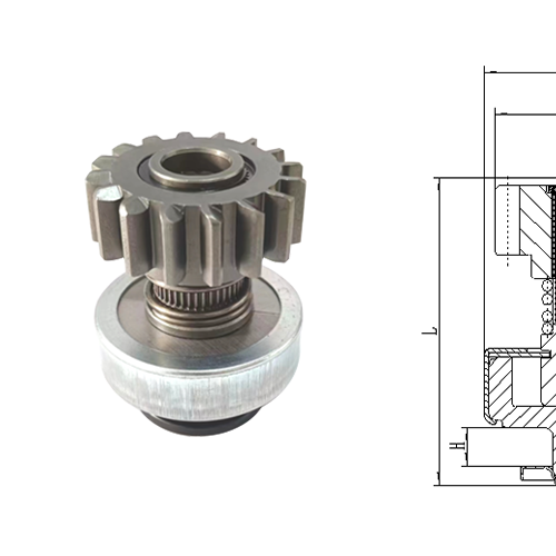 GL0401 STARTER DRIVE For CW 16-Tooth 8-Spline Starter Systems QDY1213-18
