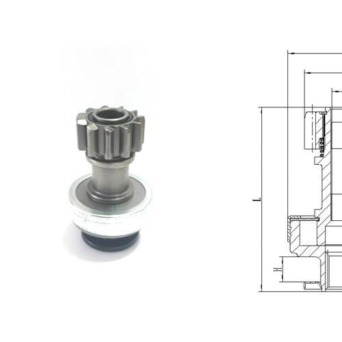 GL0407 STARTER DRIVE For CW 11-Tooth 10-Spline Starter Systems 214978