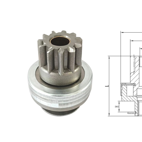 GL0413 STARTER DRIVE For CCW 11-Tooth 10-Spline Starter Systems QDY1246B
