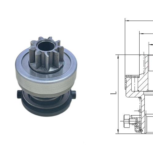 GL0415 STARTER DRIVE For CW 9-Tooth 10-Spline Starter Systems 1006209503