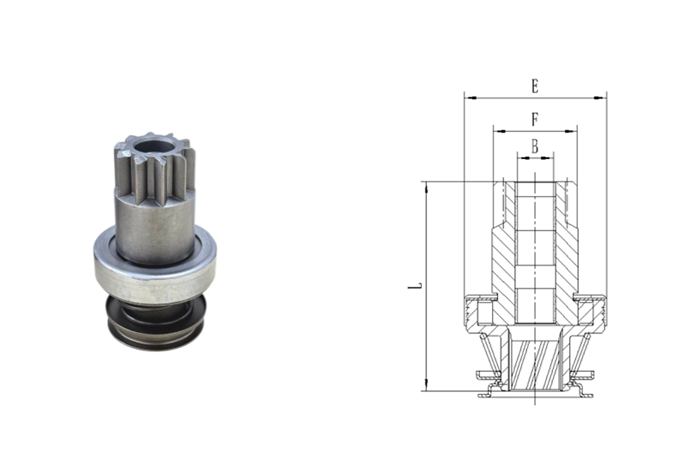 GL0420 STARTER DRIVE