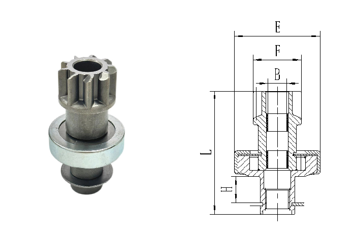 GL0430 STARTER DRIVE
