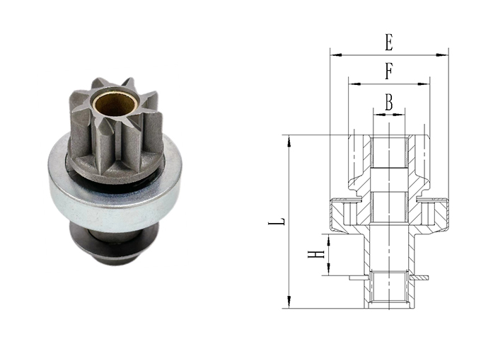 GL0431 STARTER DRIVE