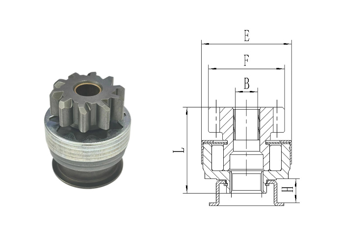 GL0432 STARTER DRIVE