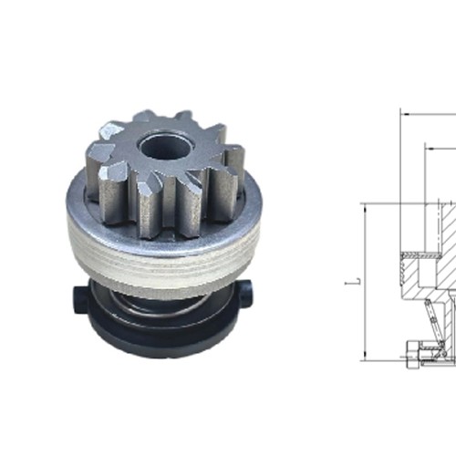 GL0433 STARTER DRIVE For F0002G20547 CW 10-Tooth 10-Spline