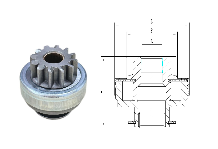 GL0436 STARTER DRIVE