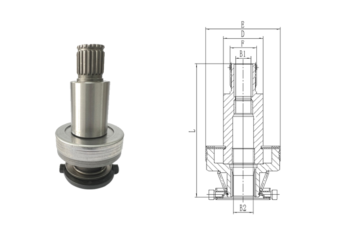 GL0438 STARTER DRIVE