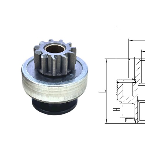 GL0441 STARTER DRIVE For QDY1214 - 59 CW 11 - Tooth 10 - Spline