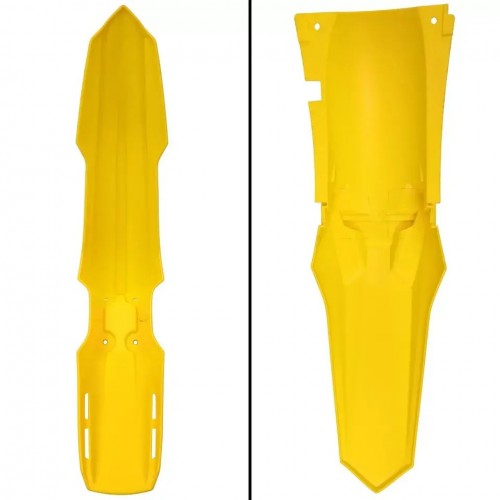 Yellow Restyled Plastics Kit New Style 2019 for Suzuki RM250/RM125 2001-2008picture3