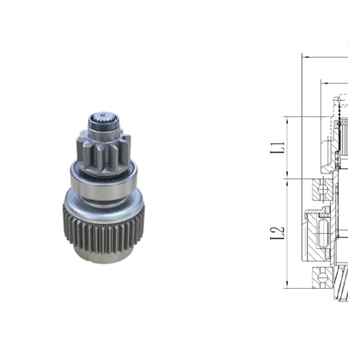 GL0465 STARTER DRIVE For Chrysler 5233966 CW 10T40S