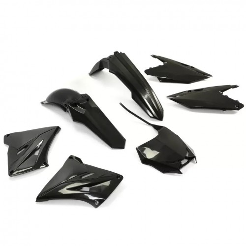 Black Plastics Kit New Style 2019 For Suzuki RM250/RM125 2001-2008picture3