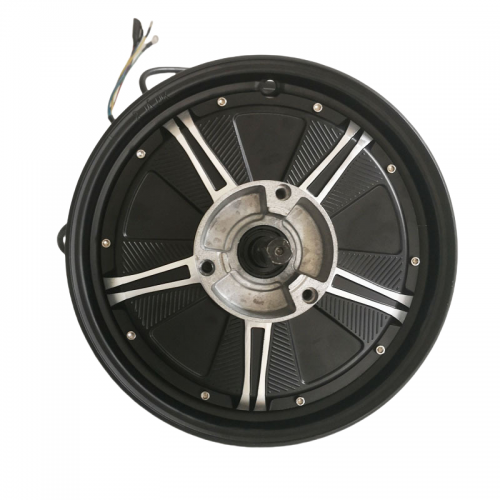 10-inch electric motorcycle hub motor electric vehicle disc brake with 3.0-10 vacuum tirespicture2