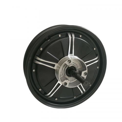 10-inch electric motorcycle hub motor electric vehicle disc brake with 3.0-10 vacuum tirespicture3