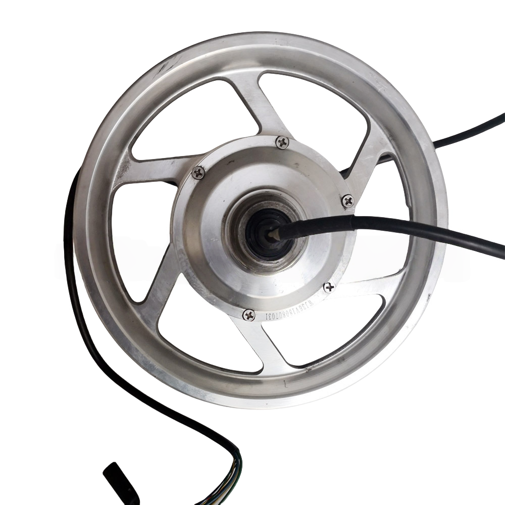 12-inch dual-layer gear high-speed hub motor with disc brake motor