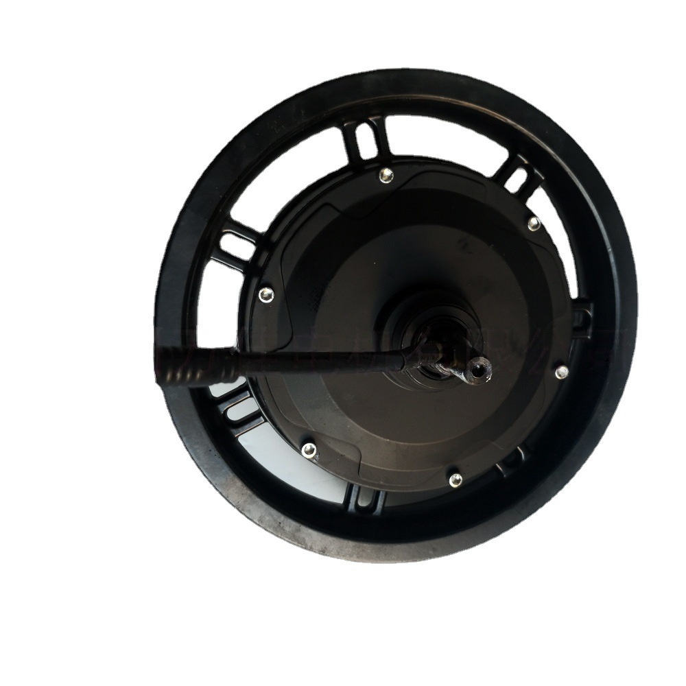 12-inch brushless gearless disc brake electric motor hub motor