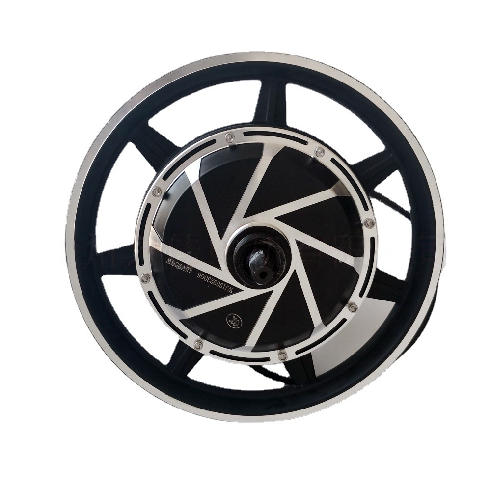 Electric Vehicle Hub Motor 14-inch Disc Brake Lithium-ion Brushless Motor