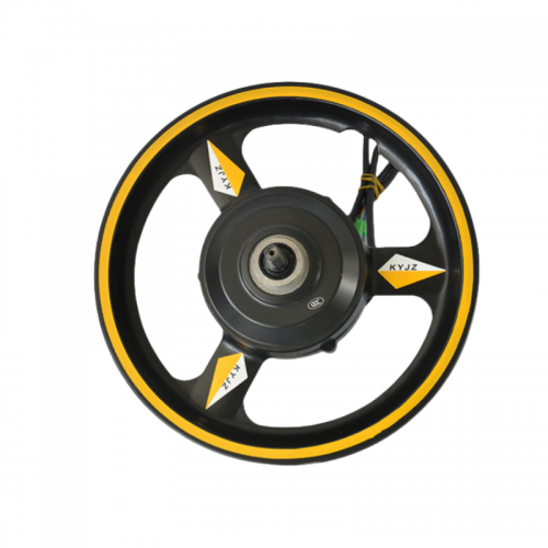14-inch foldable electric bike hub motor with integrated wheelpicture2
