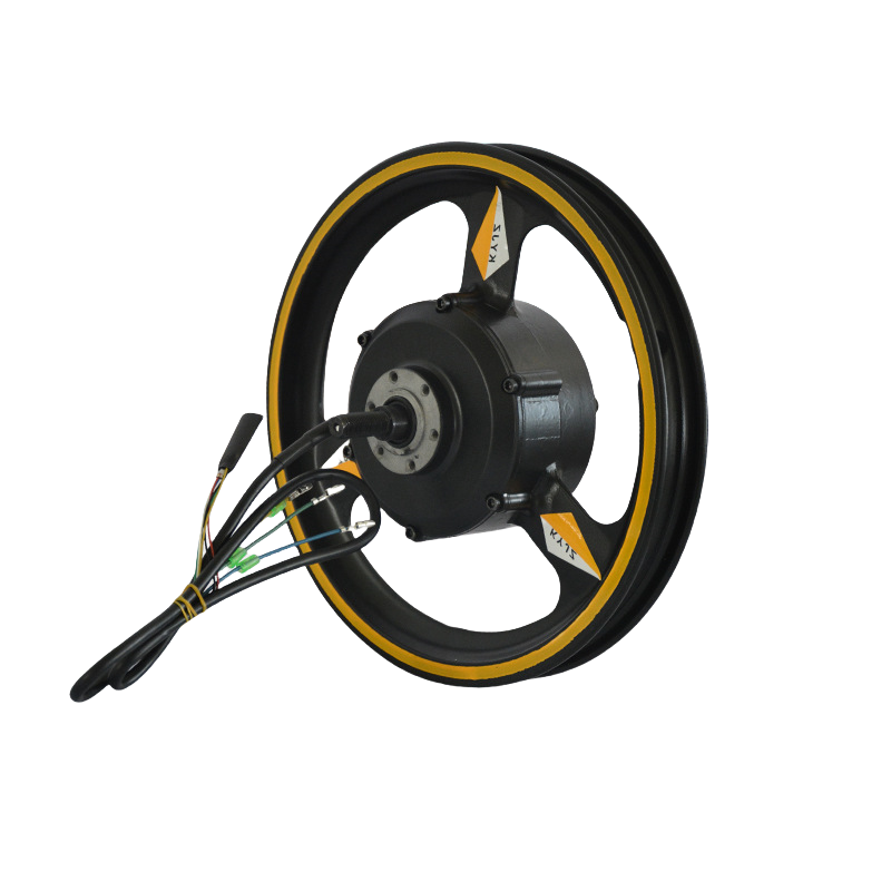14-inch foldable electric bike hub motor with integrated wheel