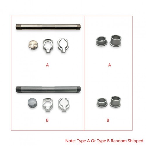 Dirt Bike Motorcycle Parts For SHERCO 14-23 SE SEF 125 250 300 450 500 Rear Axle Spacer Chain Tensioner Kit