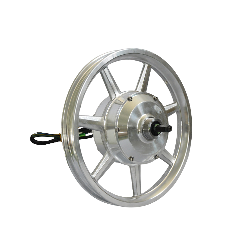 14-inch integrated wheel aluminum alloy hub motor electric bicycle