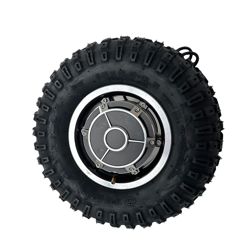 14-inch single-sided axle high-power hub motor electric scooter