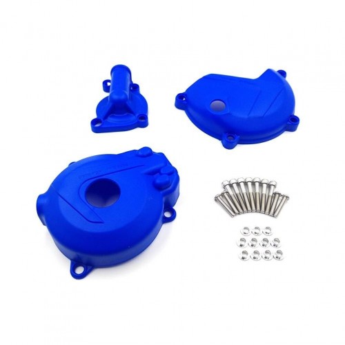 Motorcycle NC250 Clutch Magneto Water Pump Protection Cover Engine Guard for ZONGSHEN NC250 Engine KAYO BSEpicture4