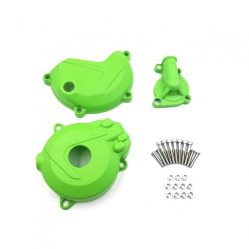 Motorcycle NC250 Clutch Magneto Water Pump Protection Cover Engine Guard for ZONGSHEN NC250 Engine KAYO BSEpicture3