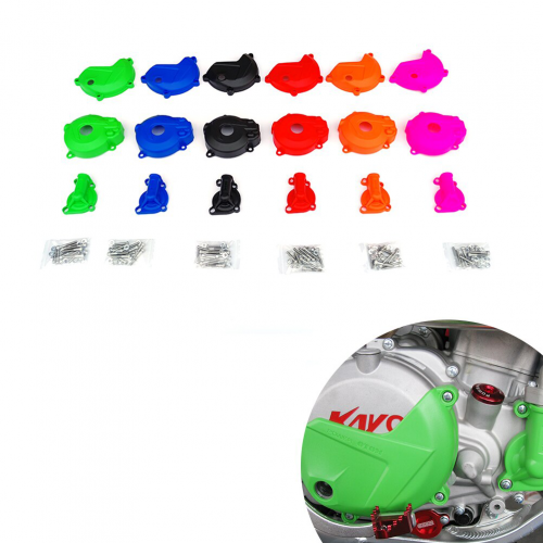 Motorcycle NC250 Clutch Magneto Water Pump Protection Cover Engine Guard for ZONGSHEN NC250 Engine KAYO BSEpicture6