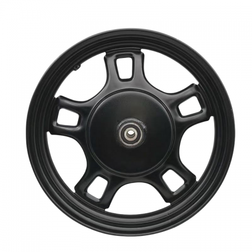 Electric bike iron wheel 14*2.5 large drum brake front wheel